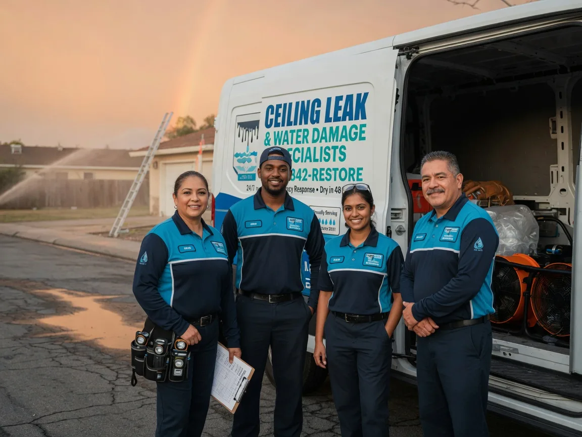 Ceiling Leak Cleanup company in West New York, NJ