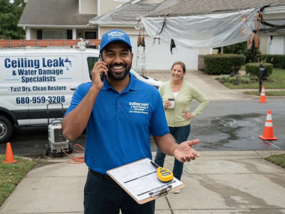 Ceiling Leak Cleanup West New York, NJ FAQs